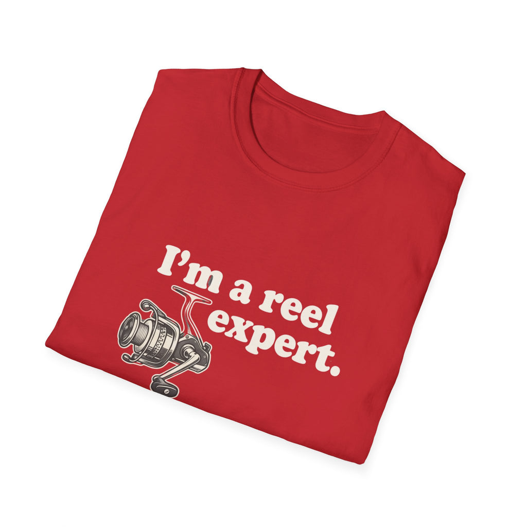 I'm a Reel Expert fishing tshirt