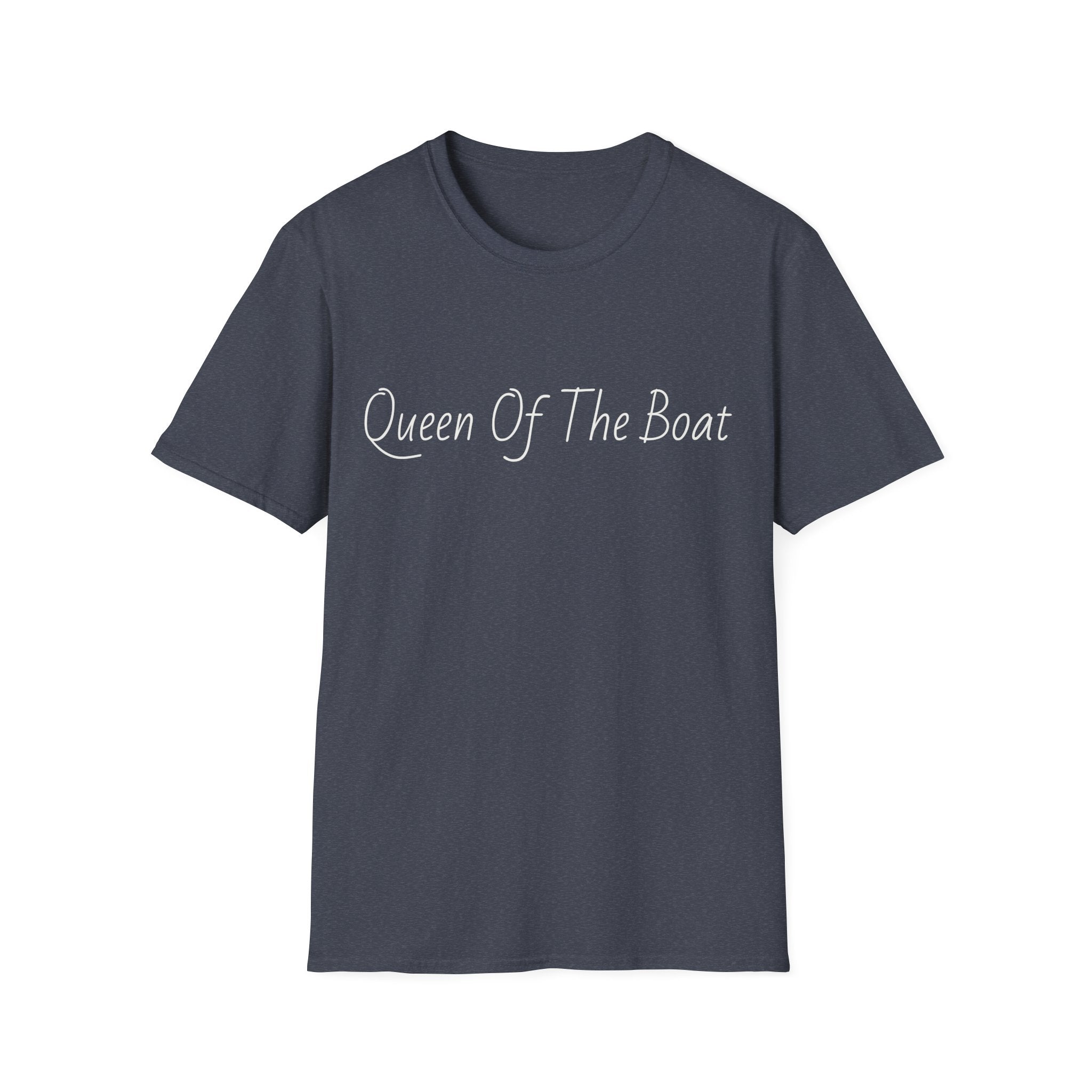 Queen of the Boat T-Shirt | Nautical Script Tee