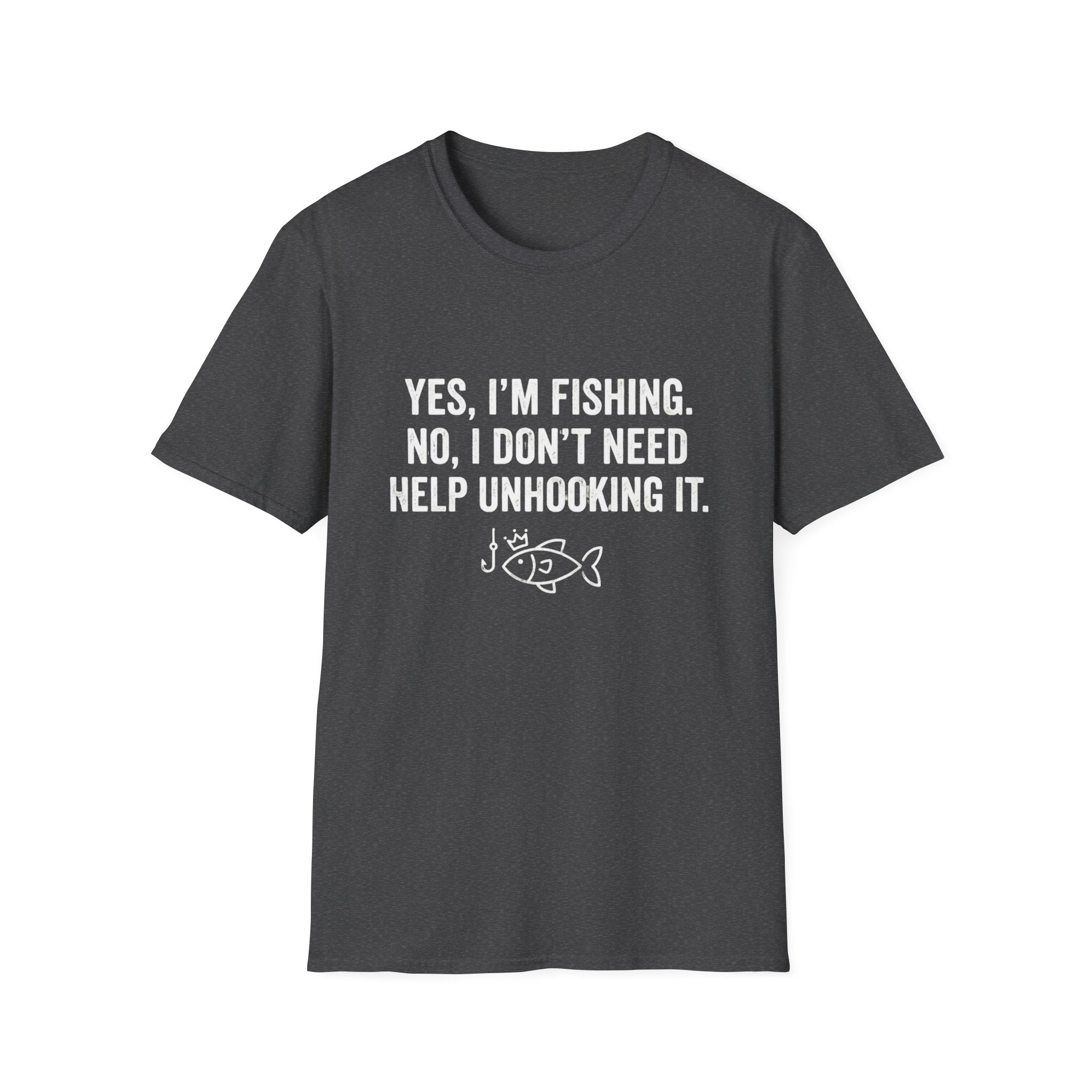 Don't need help unhooking it Women's fishing shirt