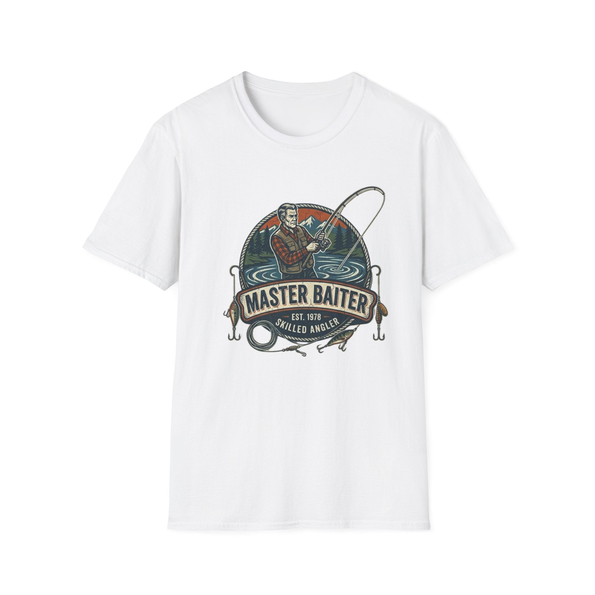Master Baiter Funny Fishing Cotton T-Shirt