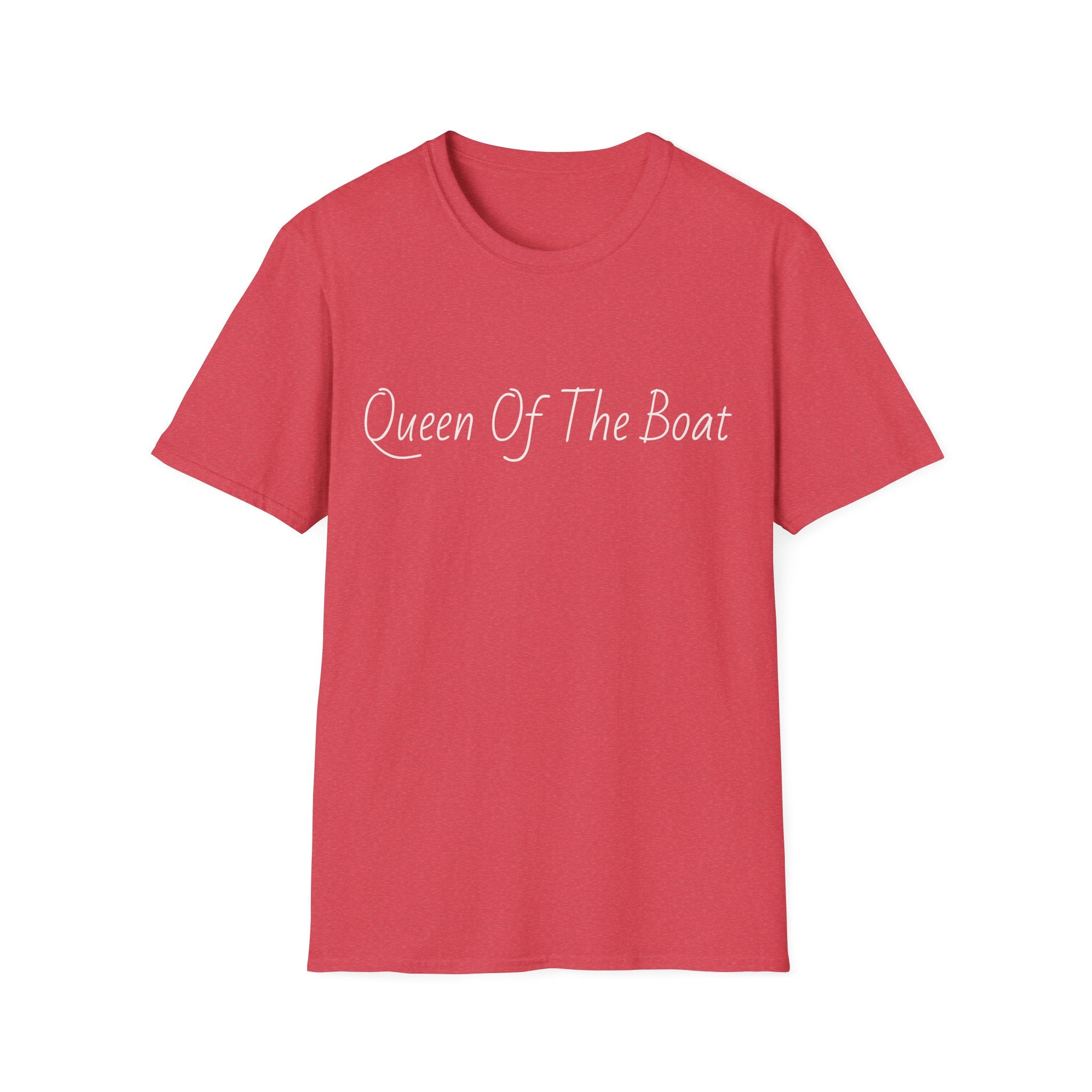 Queen of the Boat T-Shirt | Nautical Script Tee