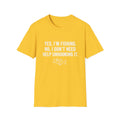 Don't need help unhooking it Women's fishing shirt