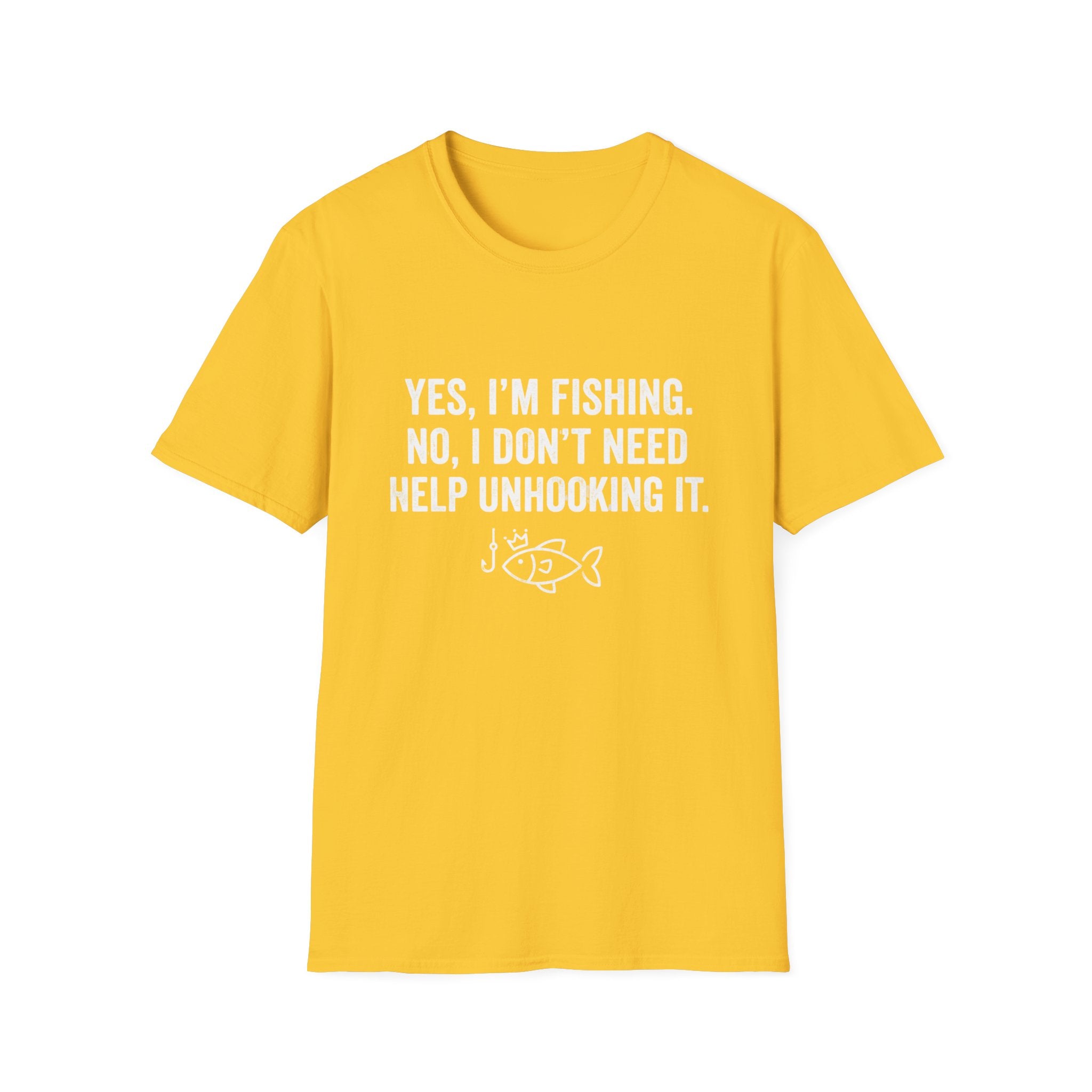 Don't need help unhooking it Women's fishing shirt