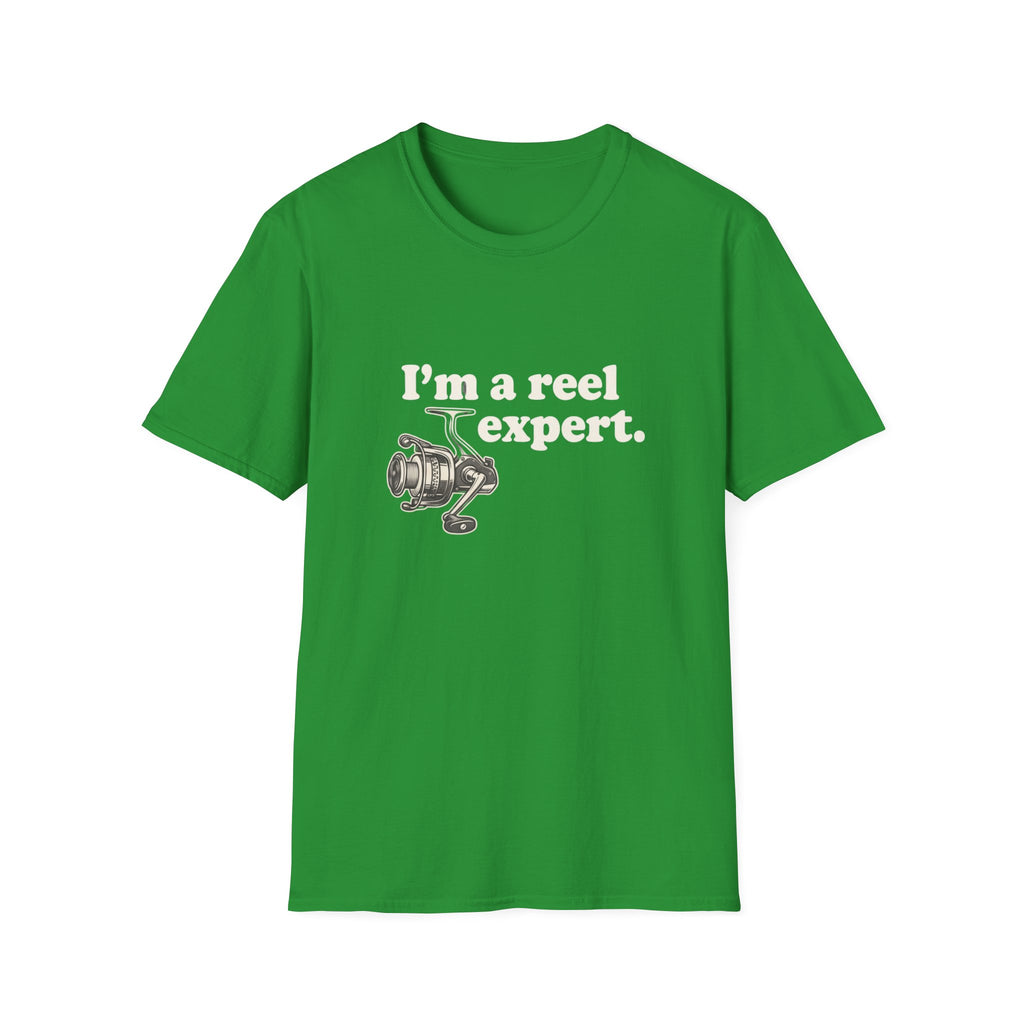 I'm a Reel Expert fishing tshirt