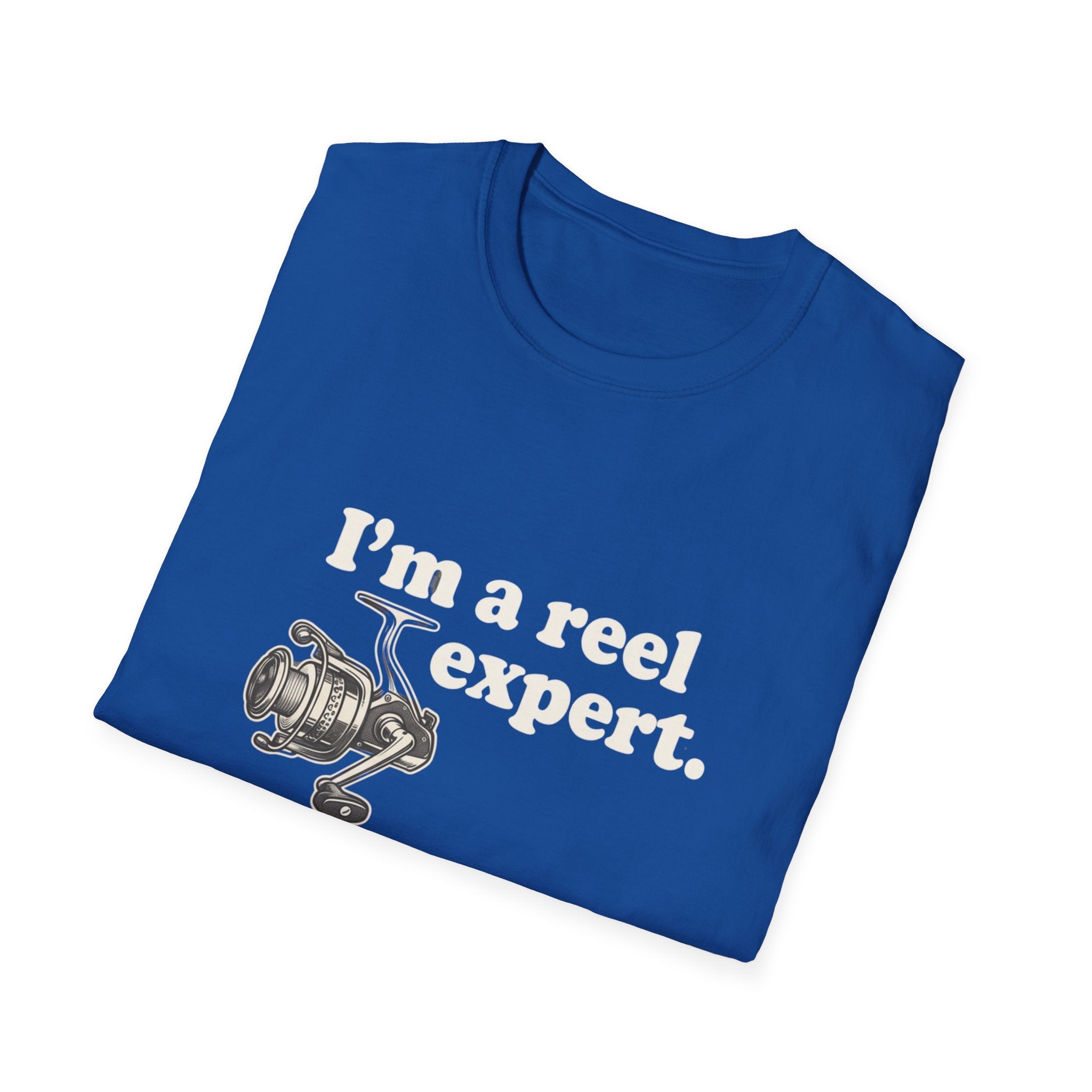 I'm a Reel Expert fishing tshirt