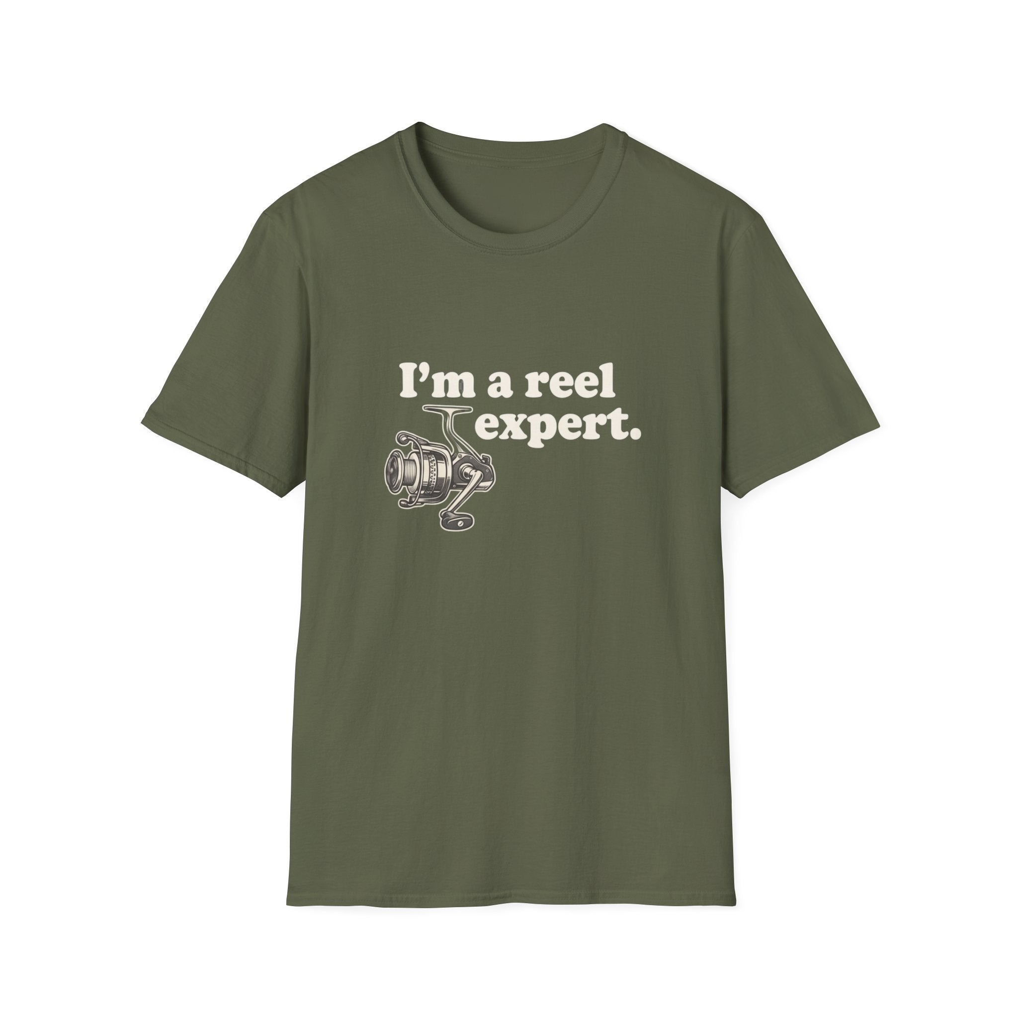 I'm a Reel Expert fishing tshirt