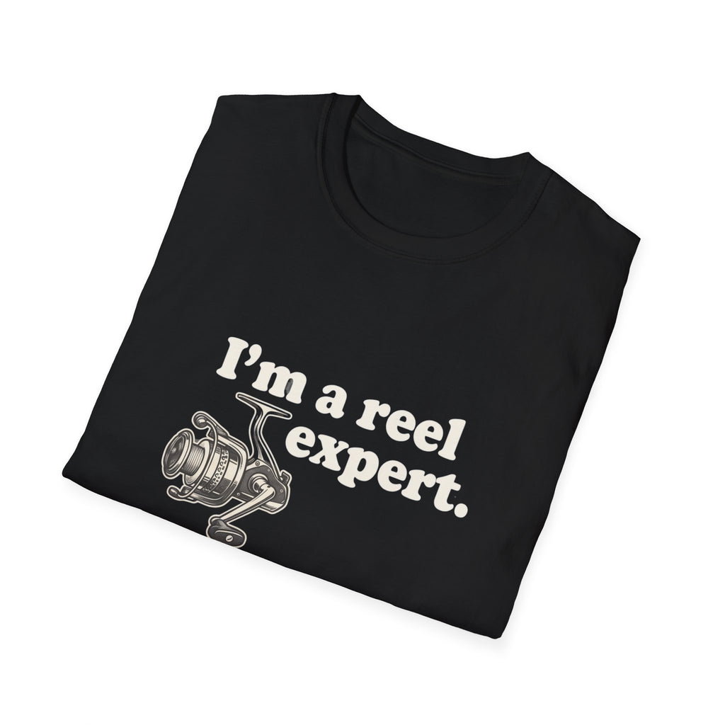 I'm a Reel Expert fishing tshirt