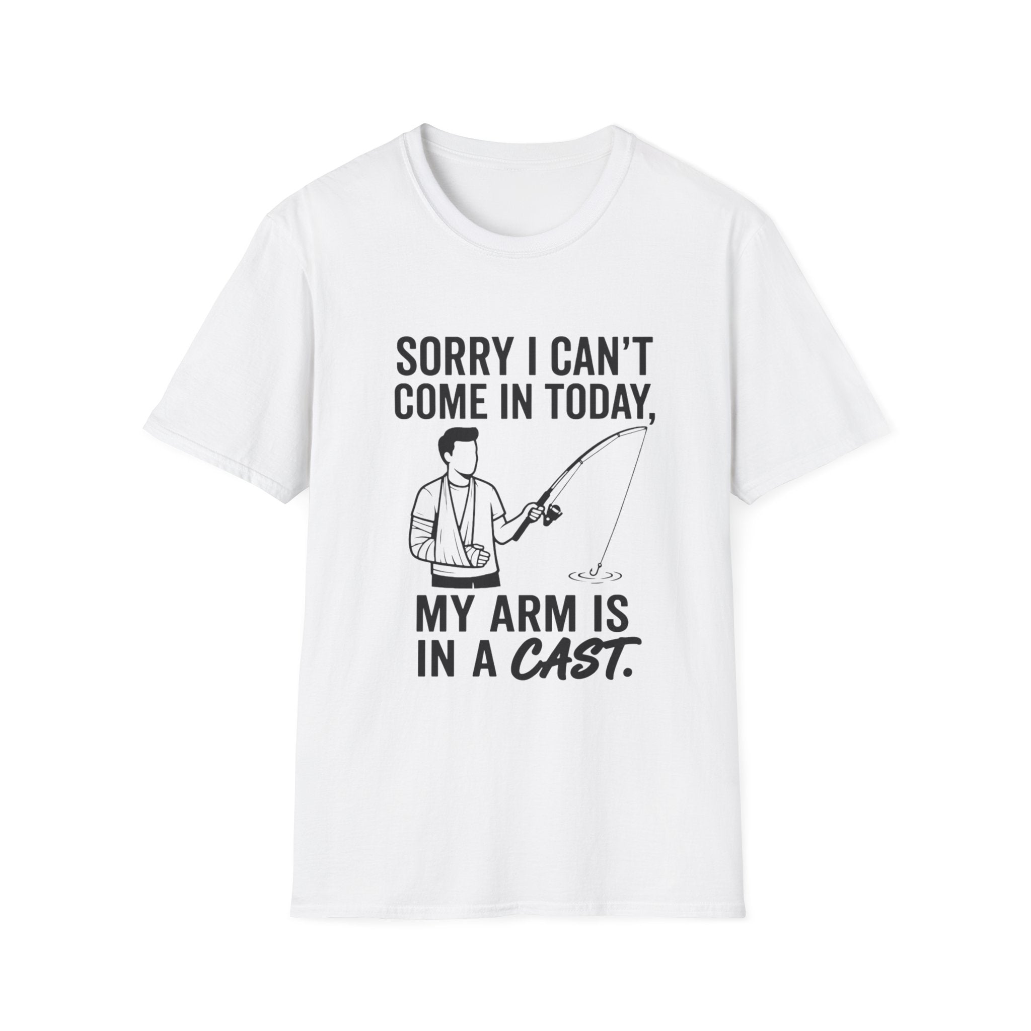 In a Cast Fishing Unisex Softstyle T-Shirt