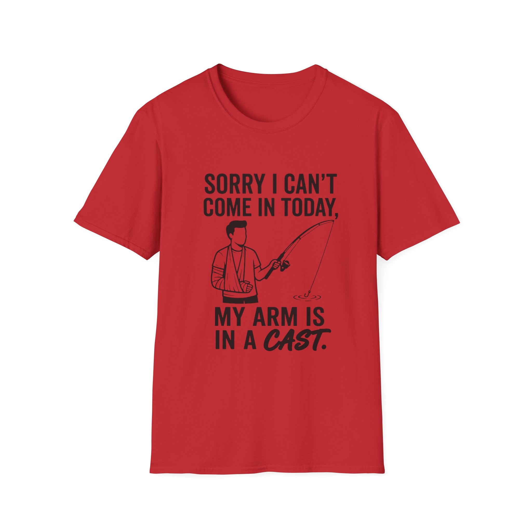 In a Cast Fishing Unisex Softstyle T-Shirt