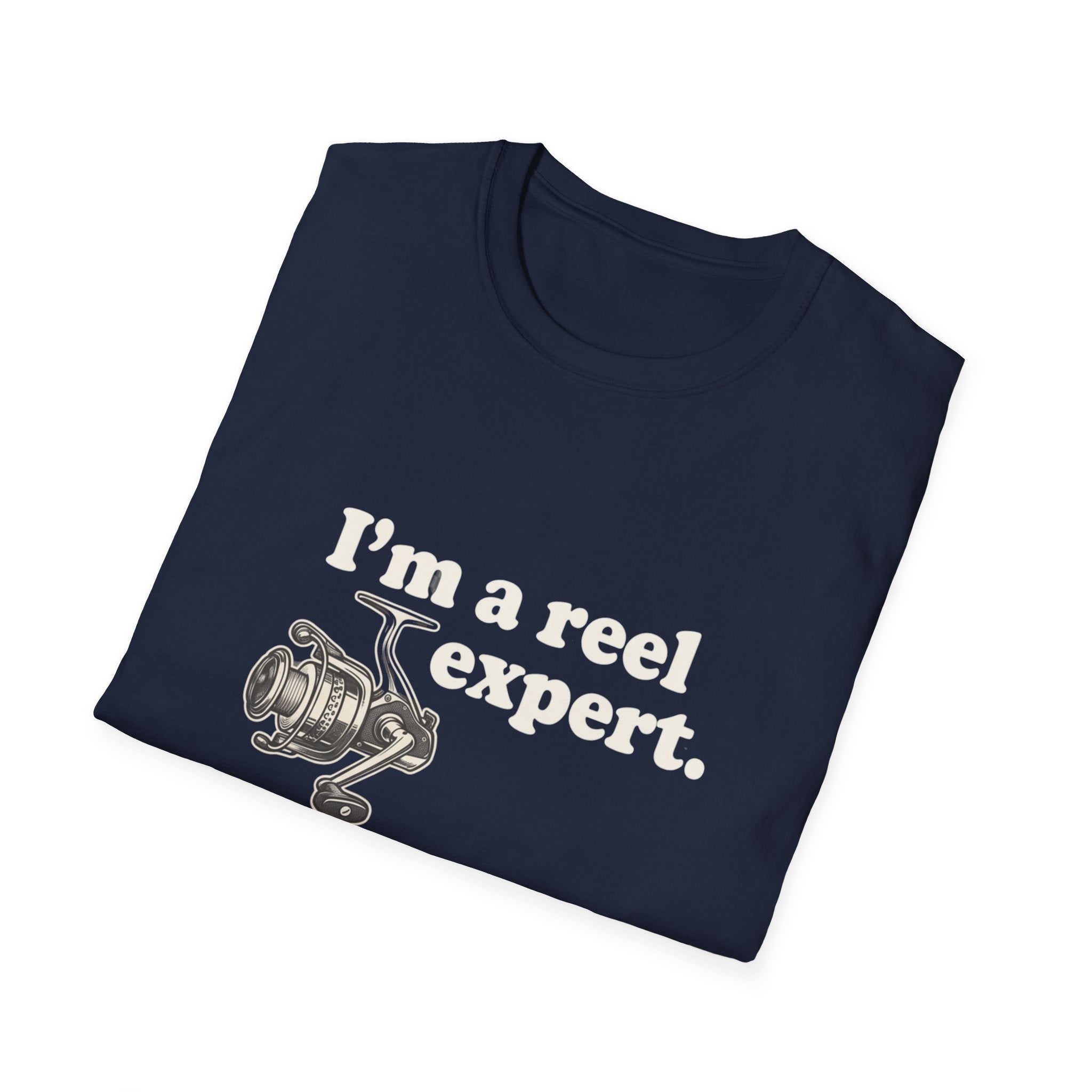 I'm a Reel Expert fishing tshirt