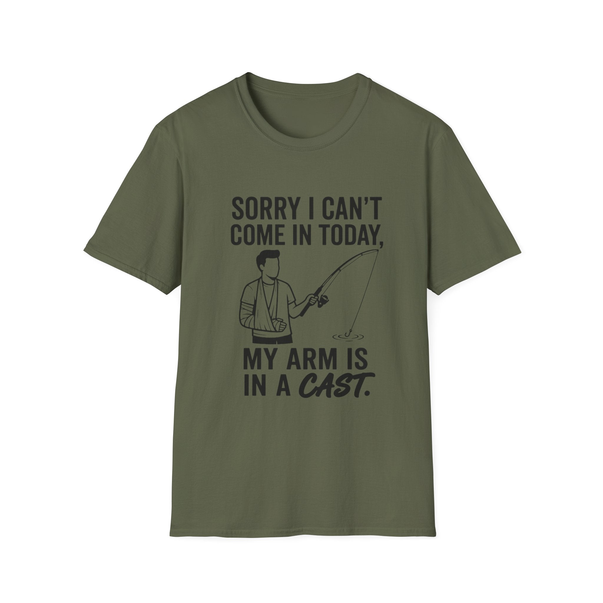 In a Cast Fishing Unisex Softstyle T-Shirt