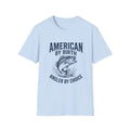 American by Birth Angler by Choice T-Shirt | Fishing Bass Graphic Tee