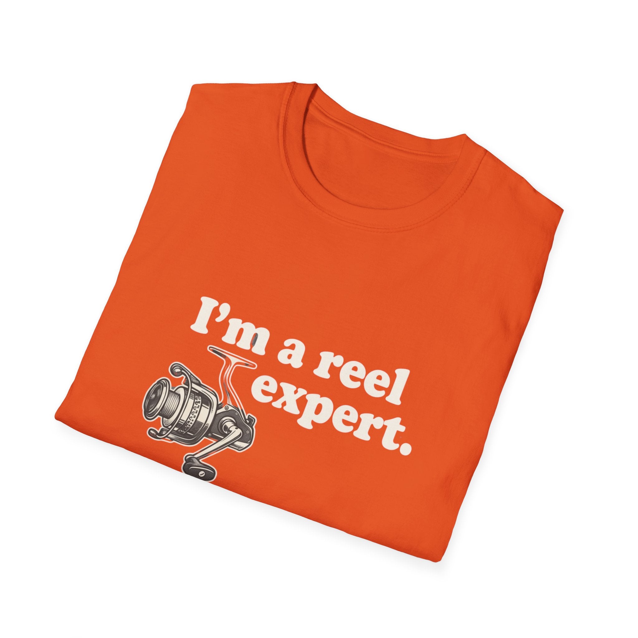 I'm a Reel Expert fishing tshirt