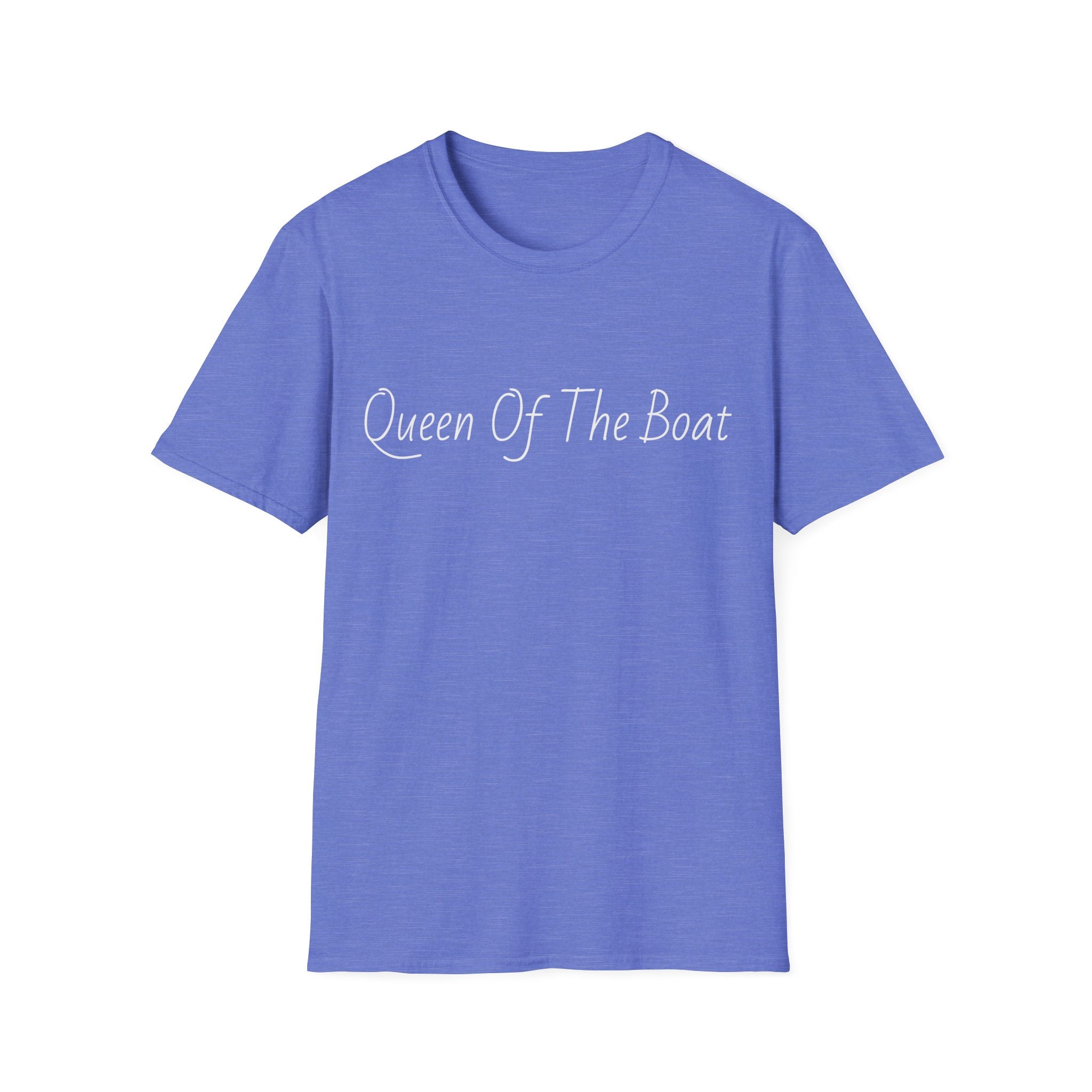 Queen of the Boat T-Shirt | Nautical Script Tee