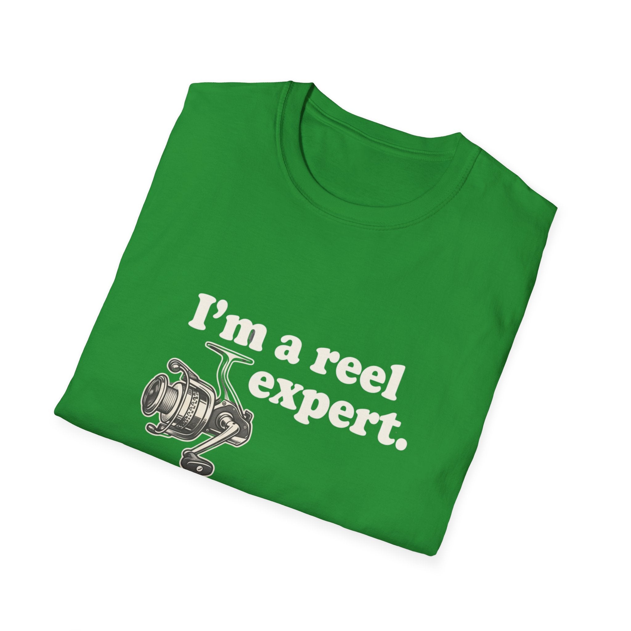 I'm a Reel Expert fishing tshirt