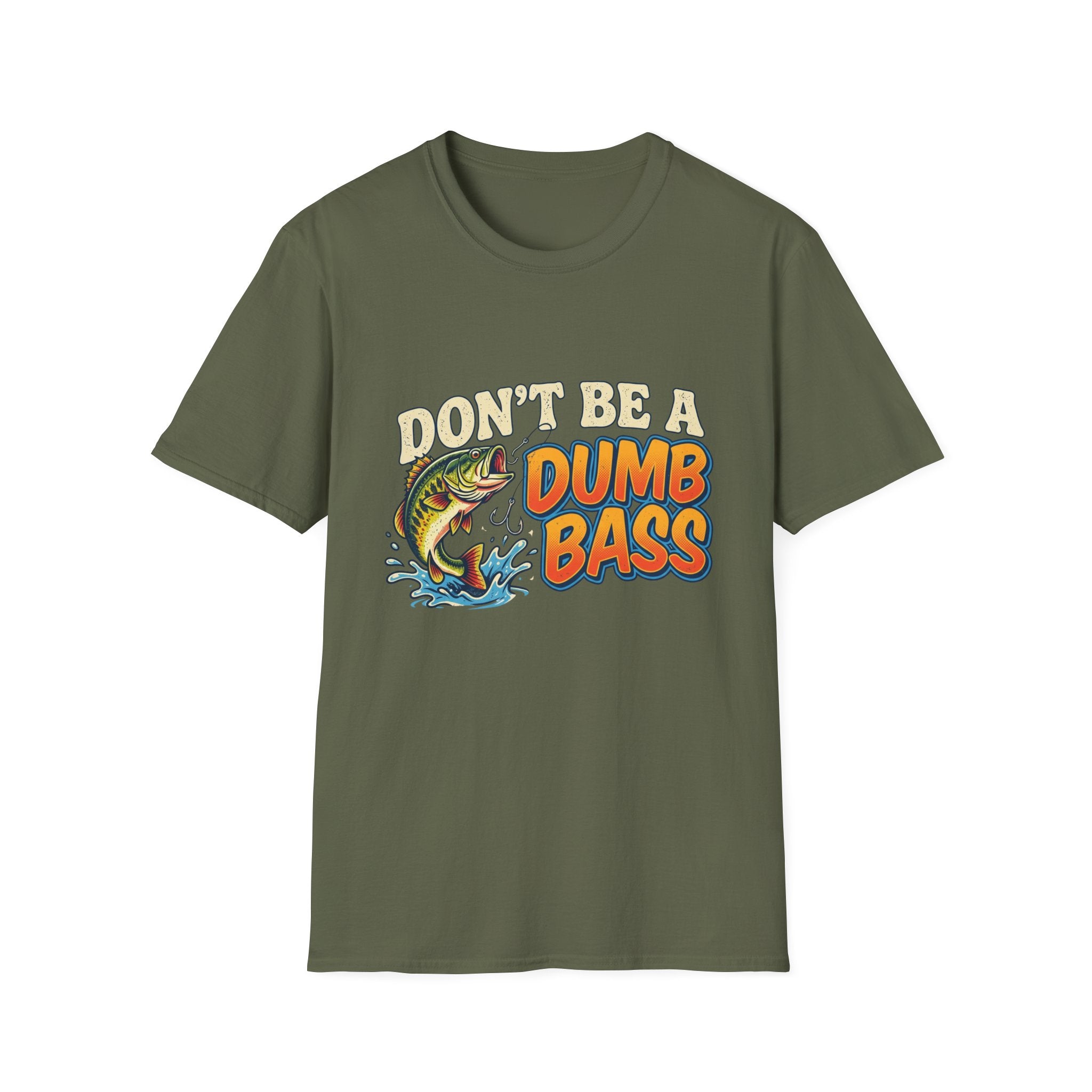 Don't Be A Dumb Bass T-Shirt | Bass Fishing Graphic Tee